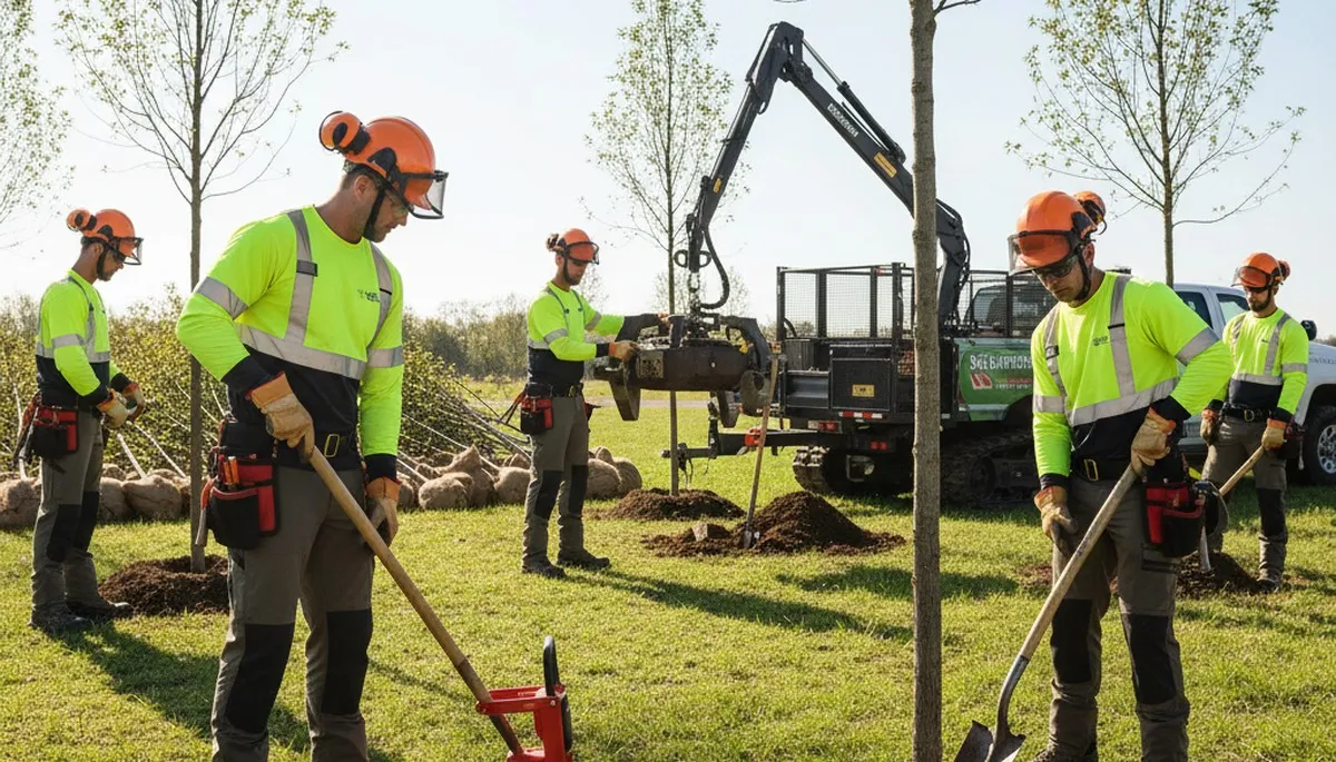 Tree planting service in Albany, NY for residential and commercial properties